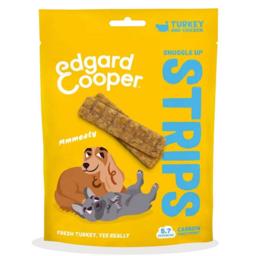 Edgard Cooper Snuggle Up Strips med Kalkun 75gr